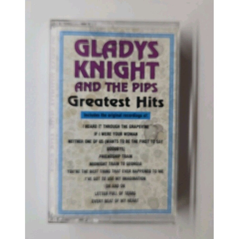 Gladys Knight & the Pips Greatest Hits Cassette Tape 1990